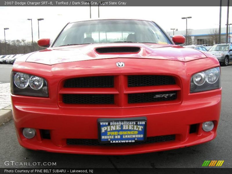 TorRed / Dark Slate Gray/Light Slate Gray 2007 Dodge Charger SRT-8