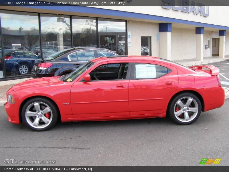 TorRed / Dark Slate Gray/Light Slate Gray 2007 Dodge Charger SRT-8