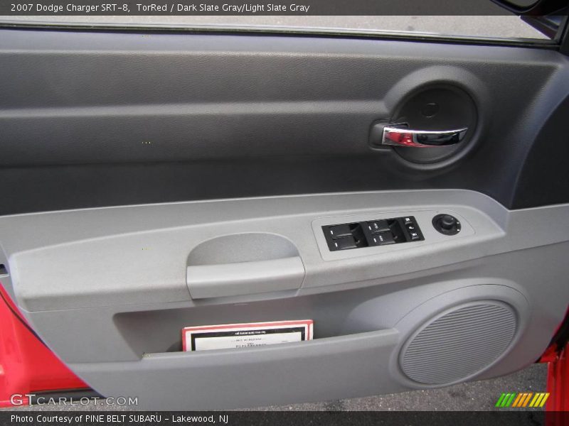 TorRed / Dark Slate Gray/Light Slate Gray 2007 Dodge Charger SRT-8