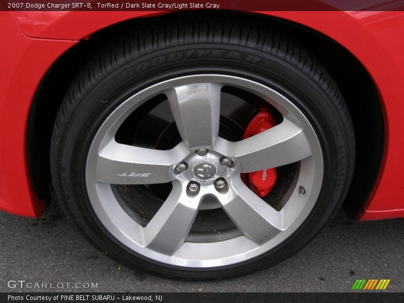 TorRed / Dark Slate Gray/Light Slate Gray 2007 Dodge Charger SRT-8