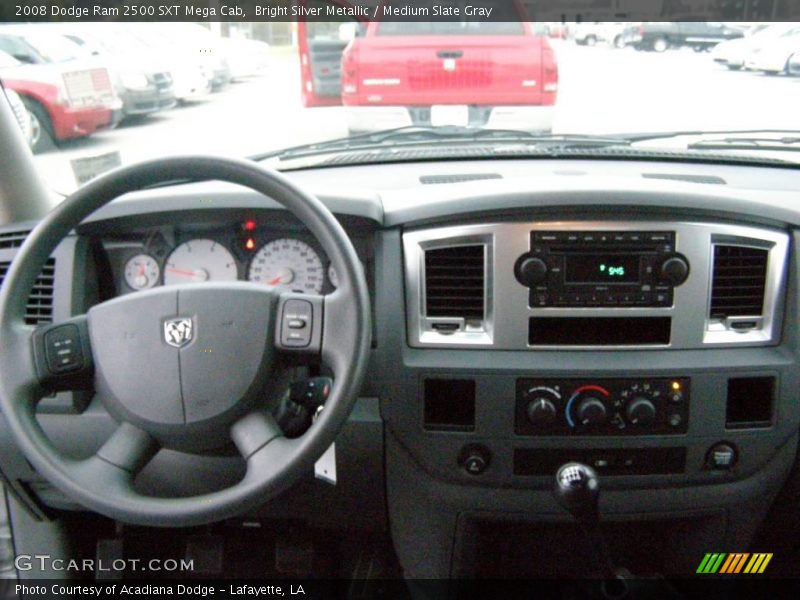 Bright Silver Metallic / Medium Slate Gray 2008 Dodge Ram 2500 SXT Mega Cab