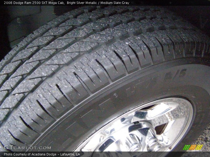 Bright Silver Metallic / Medium Slate Gray 2008 Dodge Ram 2500 SXT Mega Cab