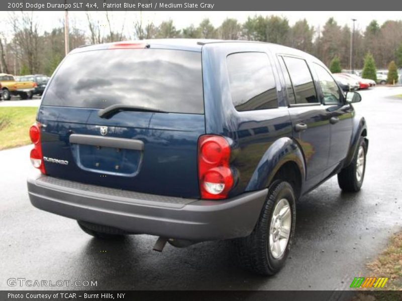 Patriot Blue Pearl / Medium Slate Gray 2005 Dodge Durango SLT 4x4
