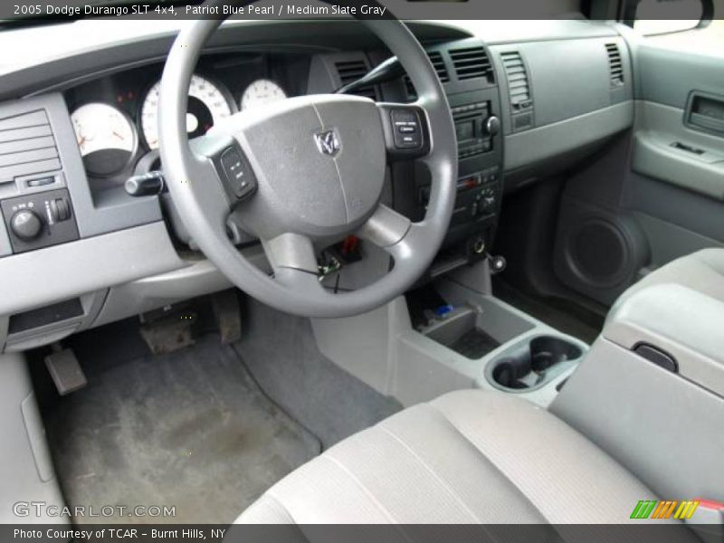 Patriot Blue Pearl / Medium Slate Gray 2005 Dodge Durango SLT 4x4