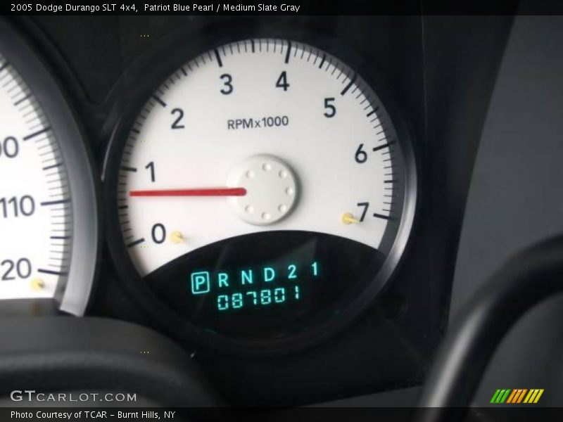 Patriot Blue Pearl / Medium Slate Gray 2005 Dodge Durango SLT 4x4