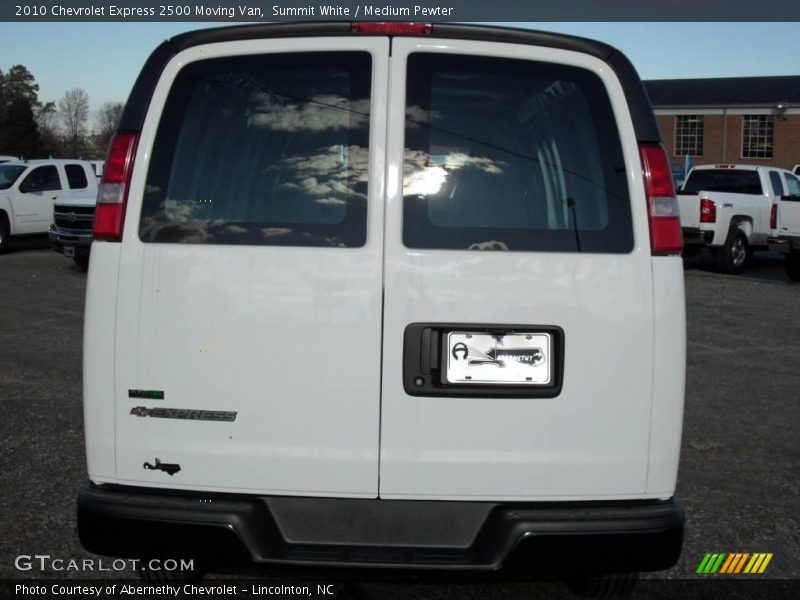 Summit White / Medium Pewter 2010 Chevrolet Express 2500 Moving Van
