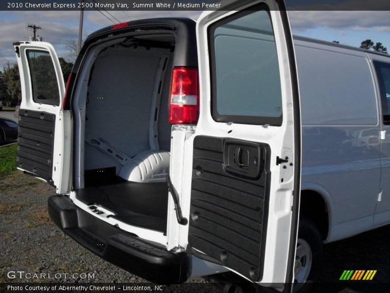 Summit White / Medium Pewter 2010 Chevrolet Express 2500 Moving Van