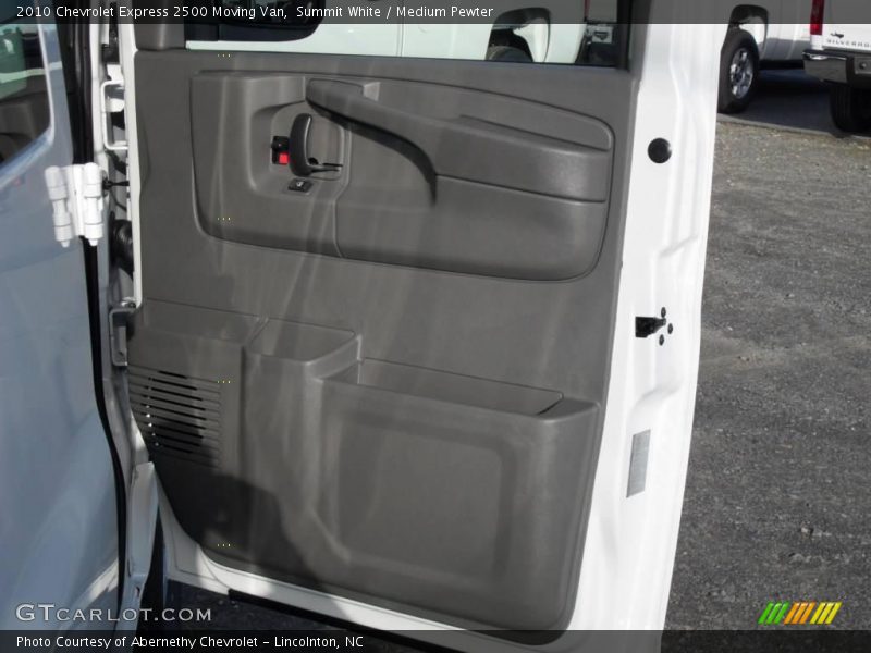 Summit White / Medium Pewter 2010 Chevrolet Express 2500 Moving Van