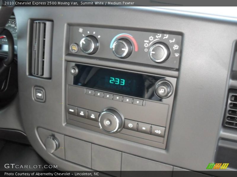 Summit White / Medium Pewter 2010 Chevrolet Express 2500 Moving Van