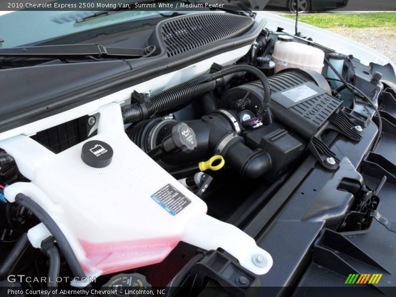 Summit White / Medium Pewter 2010 Chevrolet Express 2500 Moving Van