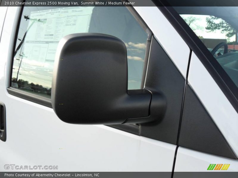 Summit White / Medium Pewter 2010 Chevrolet Express 2500 Moving Van