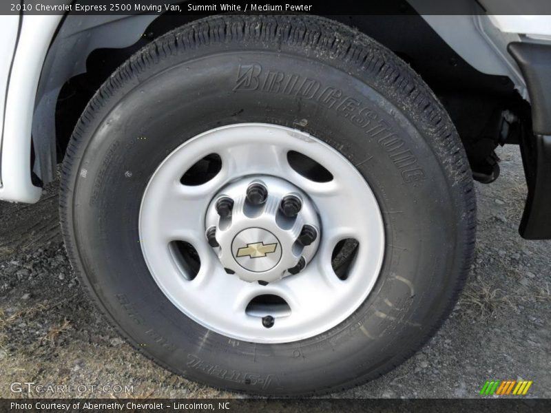 Summit White / Medium Pewter 2010 Chevrolet Express 2500 Moving Van