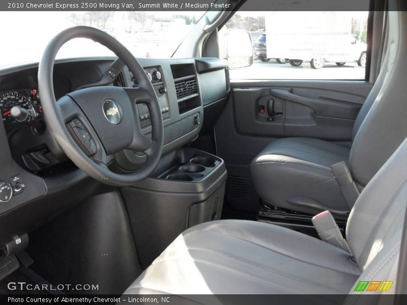 Summit White / Medium Pewter 2010 Chevrolet Express 2500 Moving Van