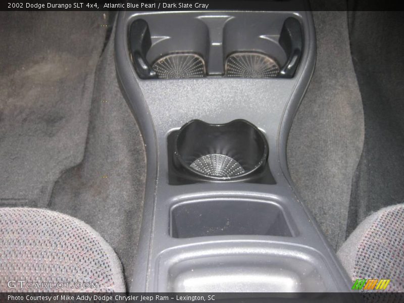 Atlantic Blue Pearl / Dark Slate Gray 2002 Dodge Durango SLT 4x4