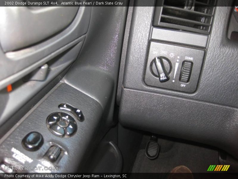 Atlantic Blue Pearl / Dark Slate Gray 2002 Dodge Durango SLT 4x4
