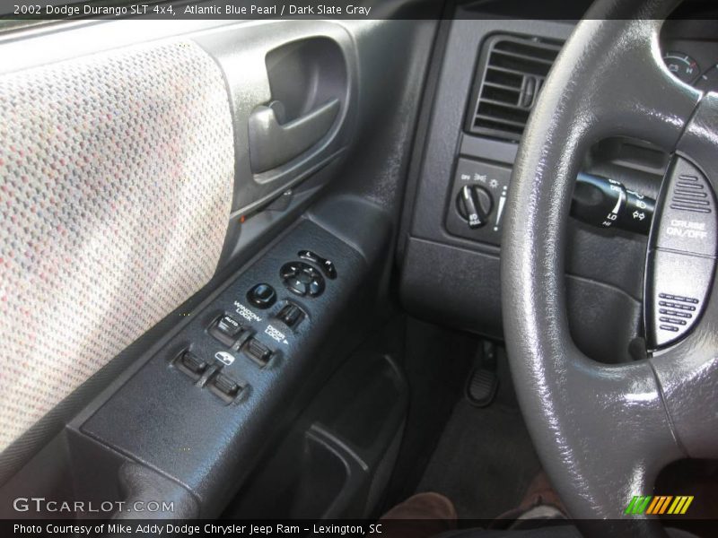 Atlantic Blue Pearl / Dark Slate Gray 2002 Dodge Durango SLT 4x4