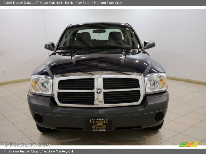 Patriot Blue Pearl / Medium Slate Gray 2006 Dodge Dakota ST Quad Cab 4x4