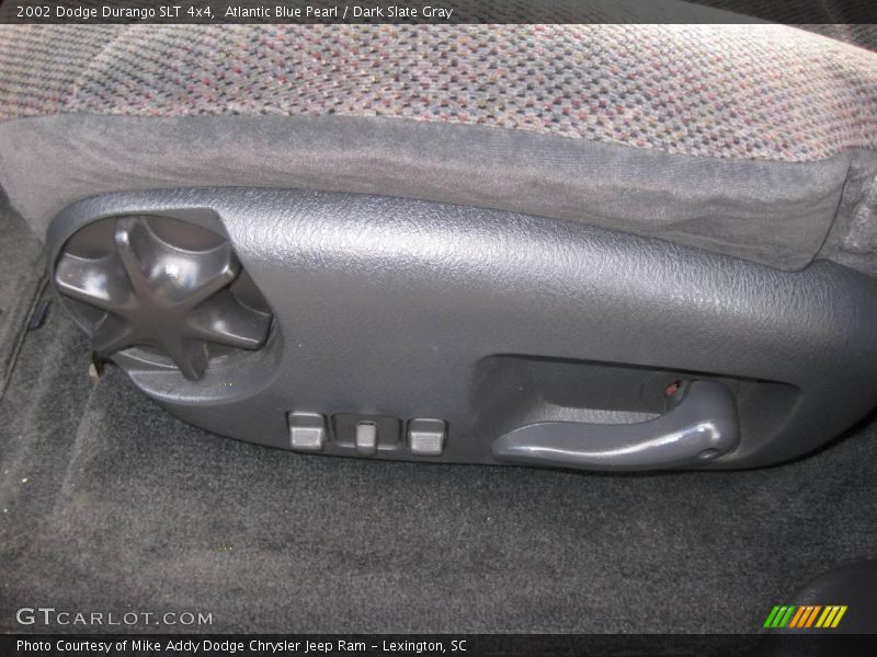 Atlantic Blue Pearl / Dark Slate Gray 2002 Dodge Durango SLT 4x4