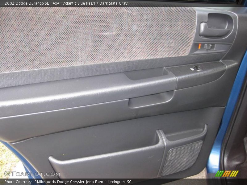 Atlantic Blue Pearl / Dark Slate Gray 2002 Dodge Durango SLT 4x4