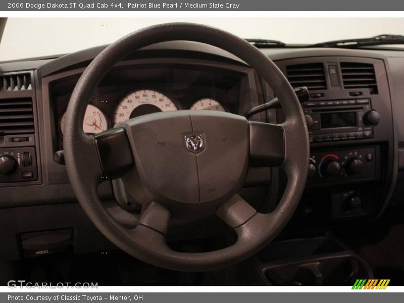 Patriot Blue Pearl / Medium Slate Gray 2006 Dodge Dakota ST Quad Cab 4x4
