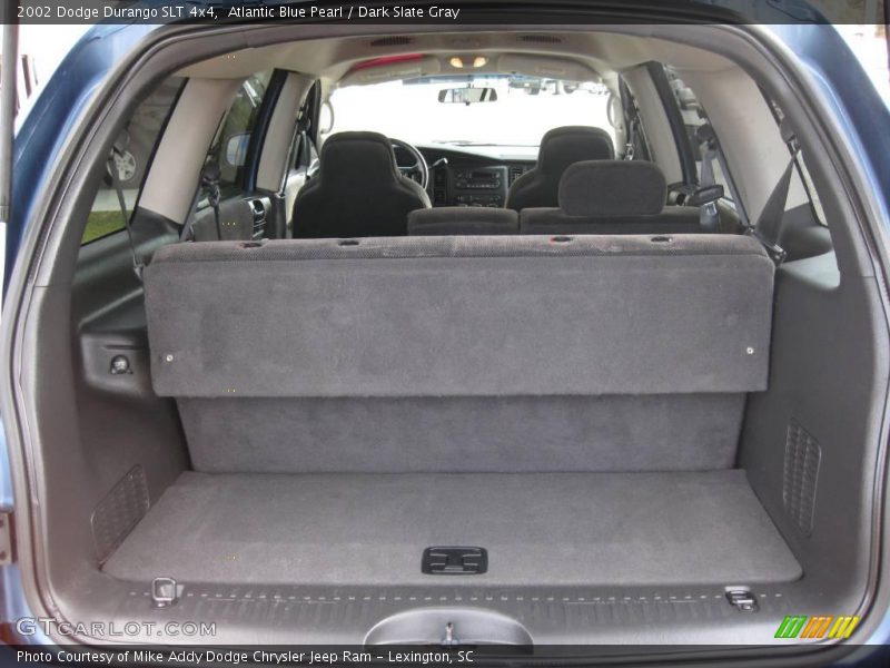 Atlantic Blue Pearl / Dark Slate Gray 2002 Dodge Durango SLT 4x4