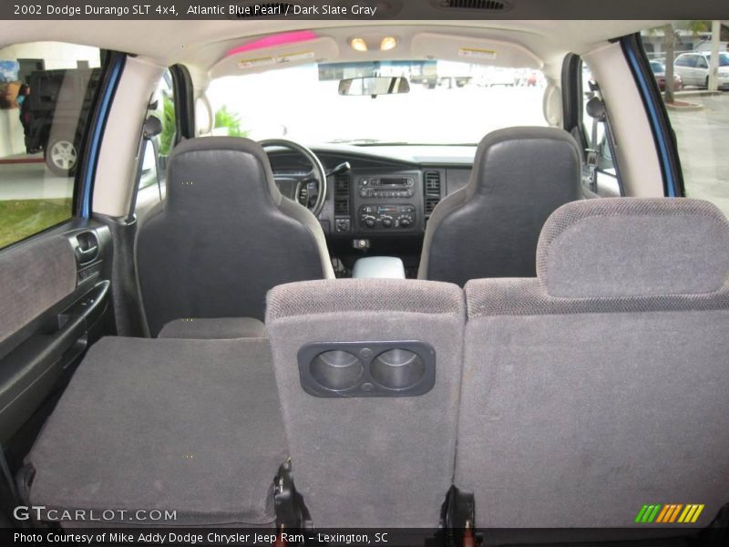 Atlantic Blue Pearl / Dark Slate Gray 2002 Dodge Durango SLT 4x4