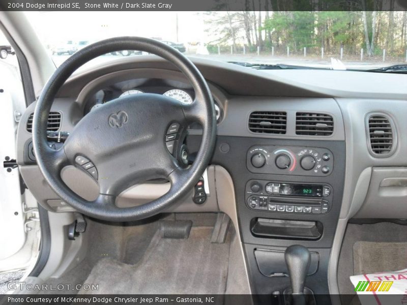Stone White / Dark Slate Gray 2004 Dodge Intrepid SE