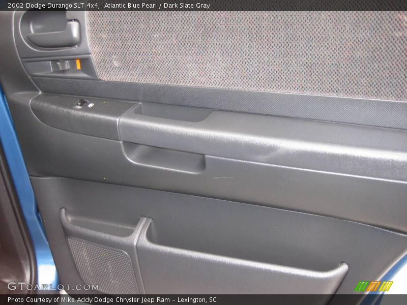 Atlantic Blue Pearl / Dark Slate Gray 2002 Dodge Durango SLT 4x4