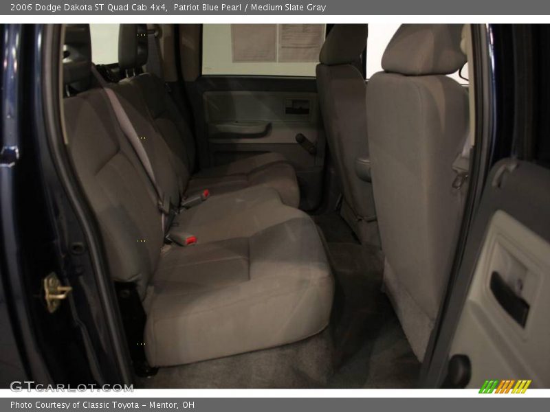 Patriot Blue Pearl / Medium Slate Gray 2006 Dodge Dakota ST Quad Cab 4x4