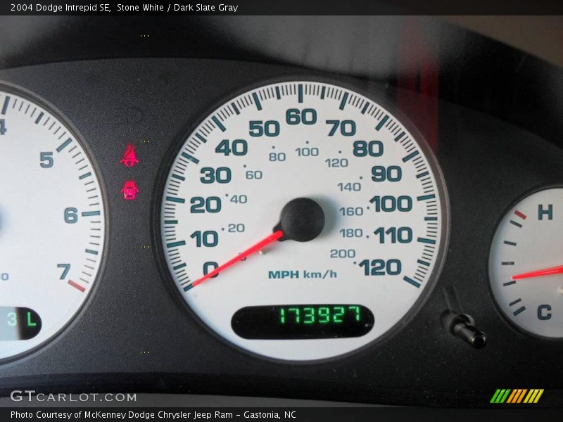 Stone White / Dark Slate Gray 2004 Dodge Intrepid SE
