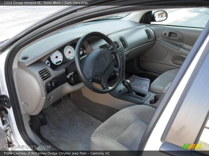 Stone White / Dark Slate Gray 2004 Dodge Intrepid SE