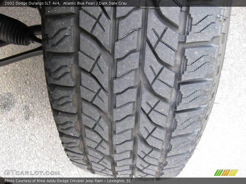 Atlantic Blue Pearl / Dark Slate Gray 2002 Dodge Durango SLT 4x4