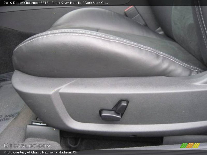 Bright Silver Metallic / Dark Slate Gray 2010 Dodge Challenger SRT8