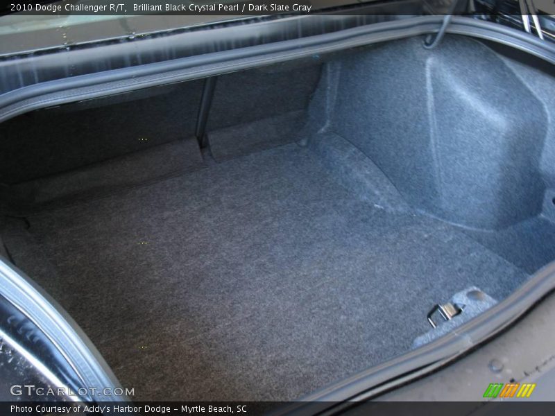 Brilliant Black Crystal Pearl / Dark Slate Gray 2010 Dodge Challenger R/T
