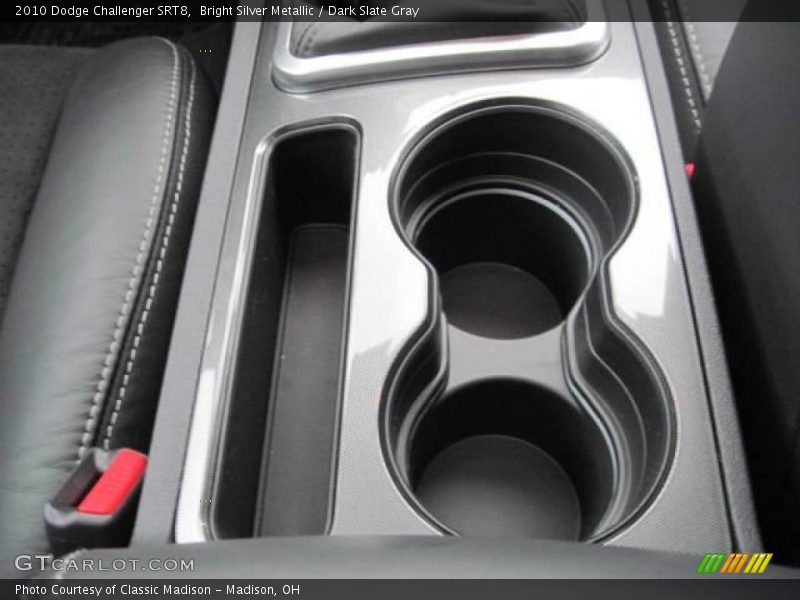 Bright Silver Metallic / Dark Slate Gray 2010 Dodge Challenger SRT8