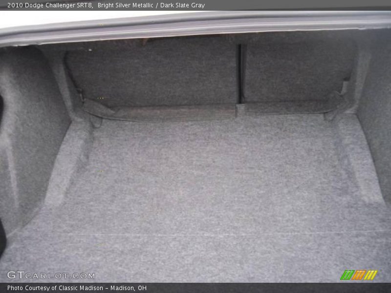 Bright Silver Metallic / Dark Slate Gray 2010 Dodge Challenger SRT8
