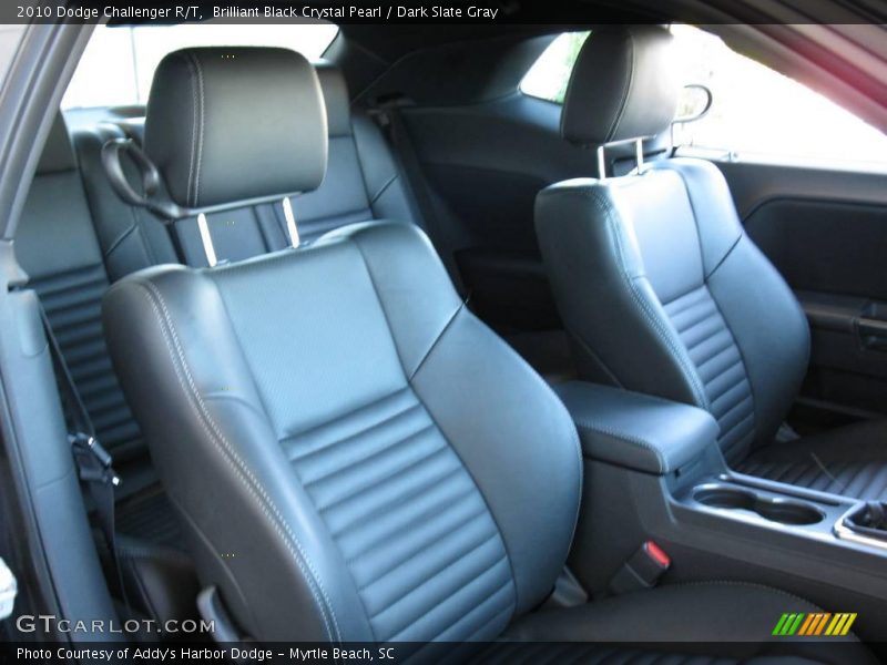 Brilliant Black Crystal Pearl / Dark Slate Gray 2010 Dodge Challenger R/T