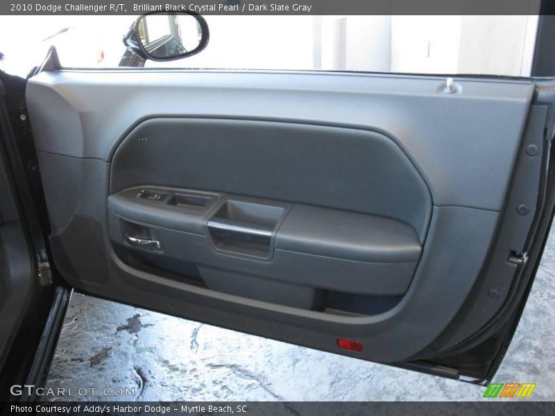Brilliant Black Crystal Pearl / Dark Slate Gray 2010 Dodge Challenger R/T