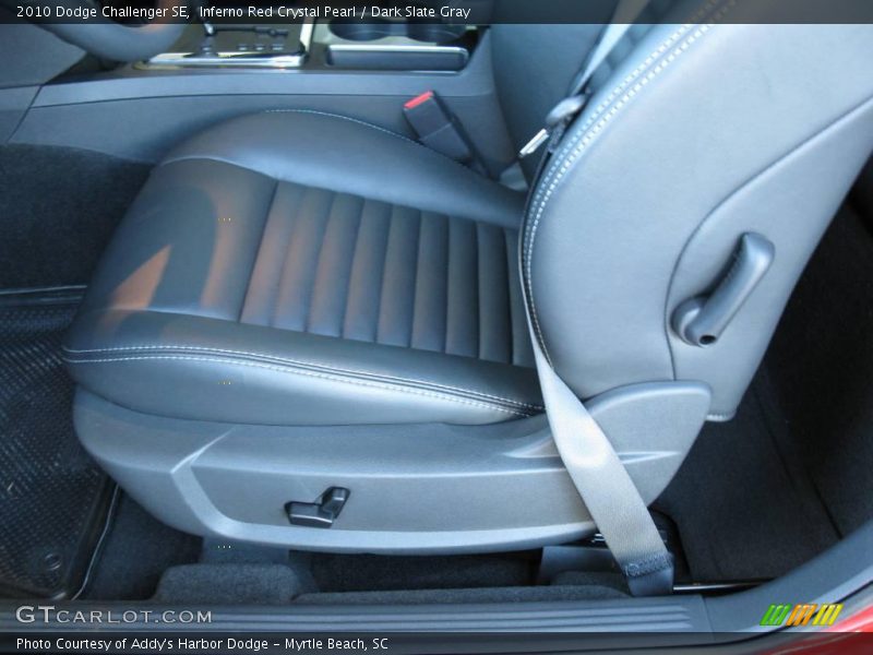 Inferno Red Crystal Pearl / Dark Slate Gray 2010 Dodge Challenger SE