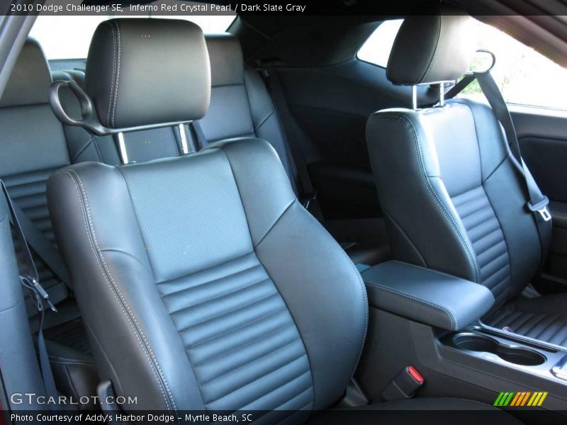 Inferno Red Crystal Pearl / Dark Slate Gray 2010 Dodge Challenger SE