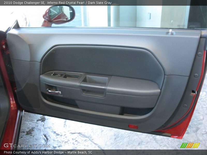Inferno Red Crystal Pearl / Dark Slate Gray 2010 Dodge Challenger SE