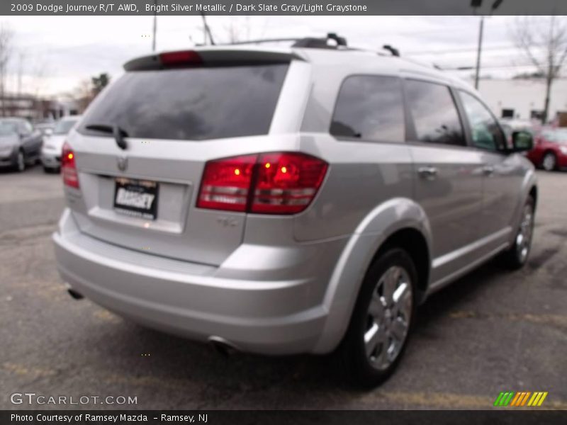 Bright Silver Metallic / Dark Slate Gray/Light Graystone 2009 Dodge Journey R/T AWD