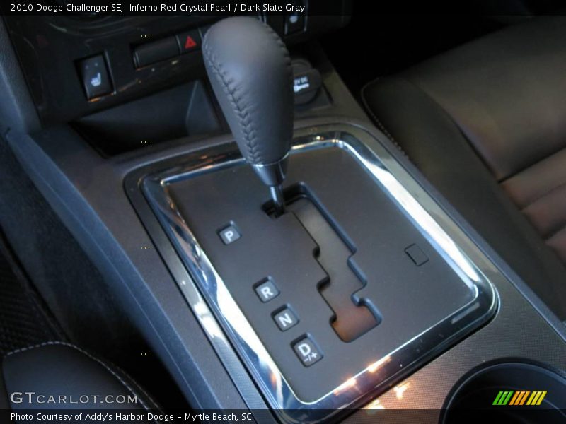 Inferno Red Crystal Pearl / Dark Slate Gray 2010 Dodge Challenger SE