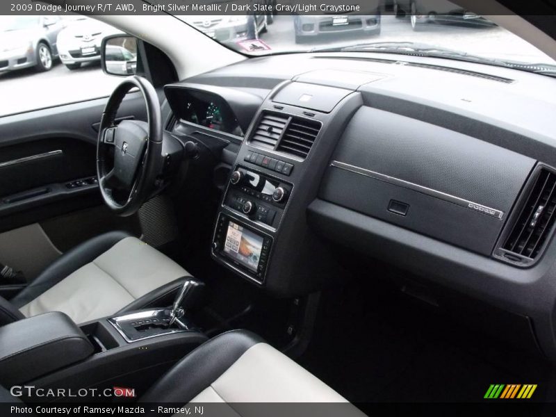 Bright Silver Metallic / Dark Slate Gray/Light Graystone 2009 Dodge Journey R/T AWD