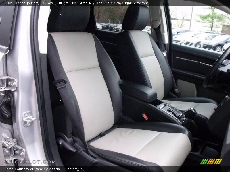 Bright Silver Metallic / Dark Slate Gray/Light Graystone 2009 Dodge Journey R/T AWD
