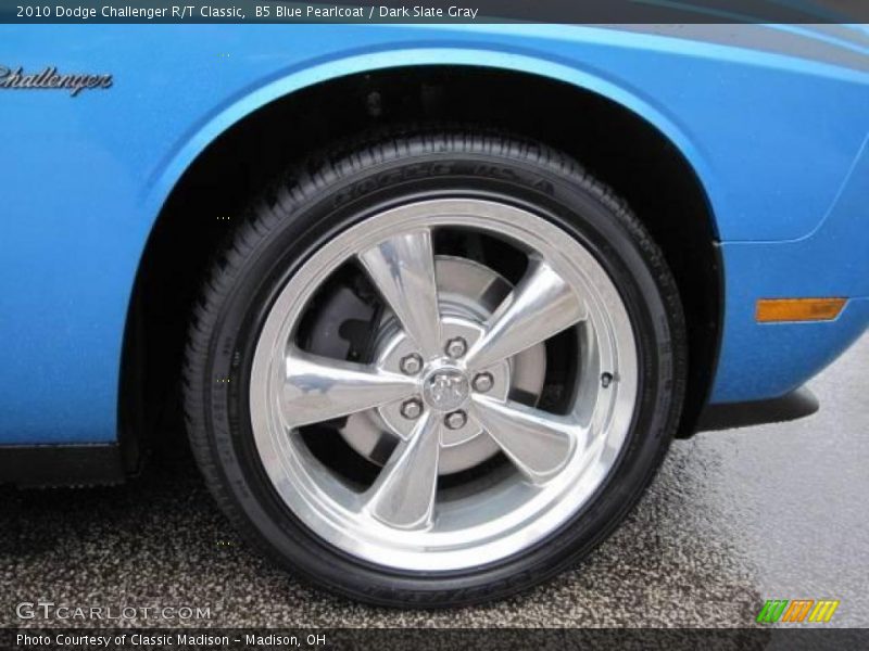 B5 Blue Pearlcoat / Dark Slate Gray 2010 Dodge Challenger R/T Classic