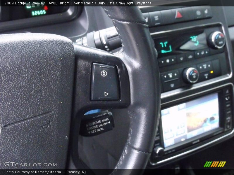 Bright Silver Metallic / Dark Slate Gray/Light Graystone 2009 Dodge Journey R/T AWD