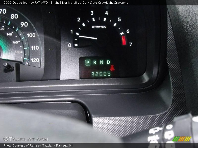 Bright Silver Metallic / Dark Slate Gray/Light Graystone 2009 Dodge Journey R/T AWD