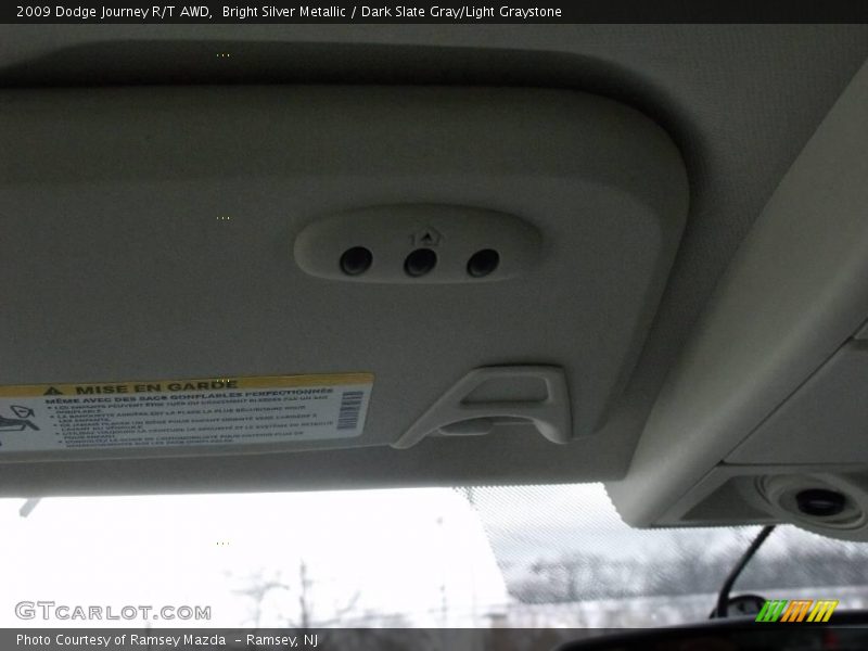 Bright Silver Metallic / Dark Slate Gray/Light Graystone 2009 Dodge Journey R/T AWD