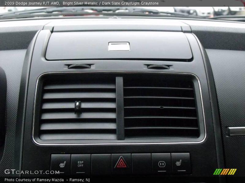 Bright Silver Metallic / Dark Slate Gray/Light Graystone 2009 Dodge Journey R/T AWD